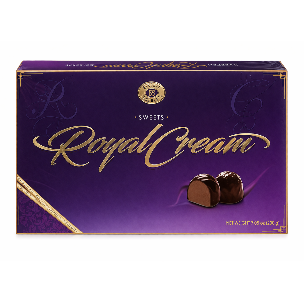 Candy Gift-Box Royal Cream – With Hazelnut – 200 gr